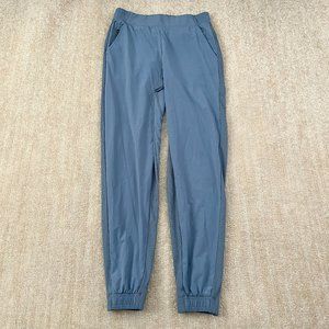 Athleta Brooklyn Joggers Pants 6 Tall Blue